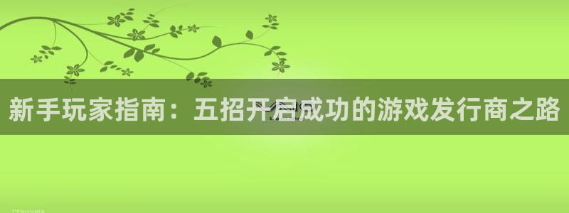 广州雷火竞技网络科技有限公司怎么样：新手玩家指南：五招开启成功的游戏发行商之路